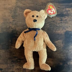 Vintage 1999 Y2K Ty Beanie Baby Fuzz Bear